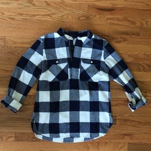 J. Crew Factory Buffalo Flannel Shirt